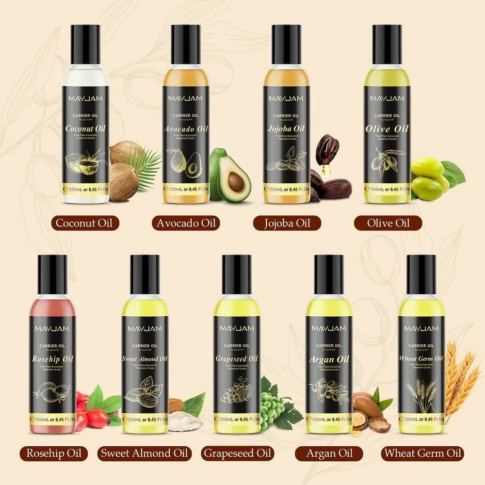 250ml 8.8oz Coconut Oil Make Cuticle Oil Creams Body Oils Lip Balms Sweet Almond