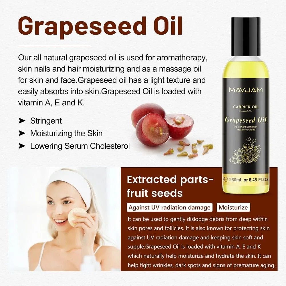 250ml 8.8oz Coconut Oil Make Cuticle Oil Creams Body Oils Lip Balms Sweet Almond