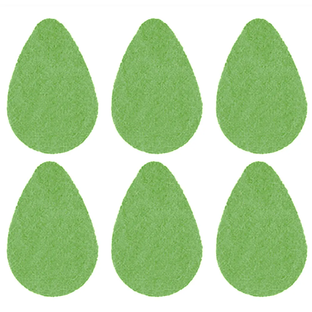 6pc Face Scrubber Green Tea Infused Exfoliating Facial Cleansing Pad Sponge Buff