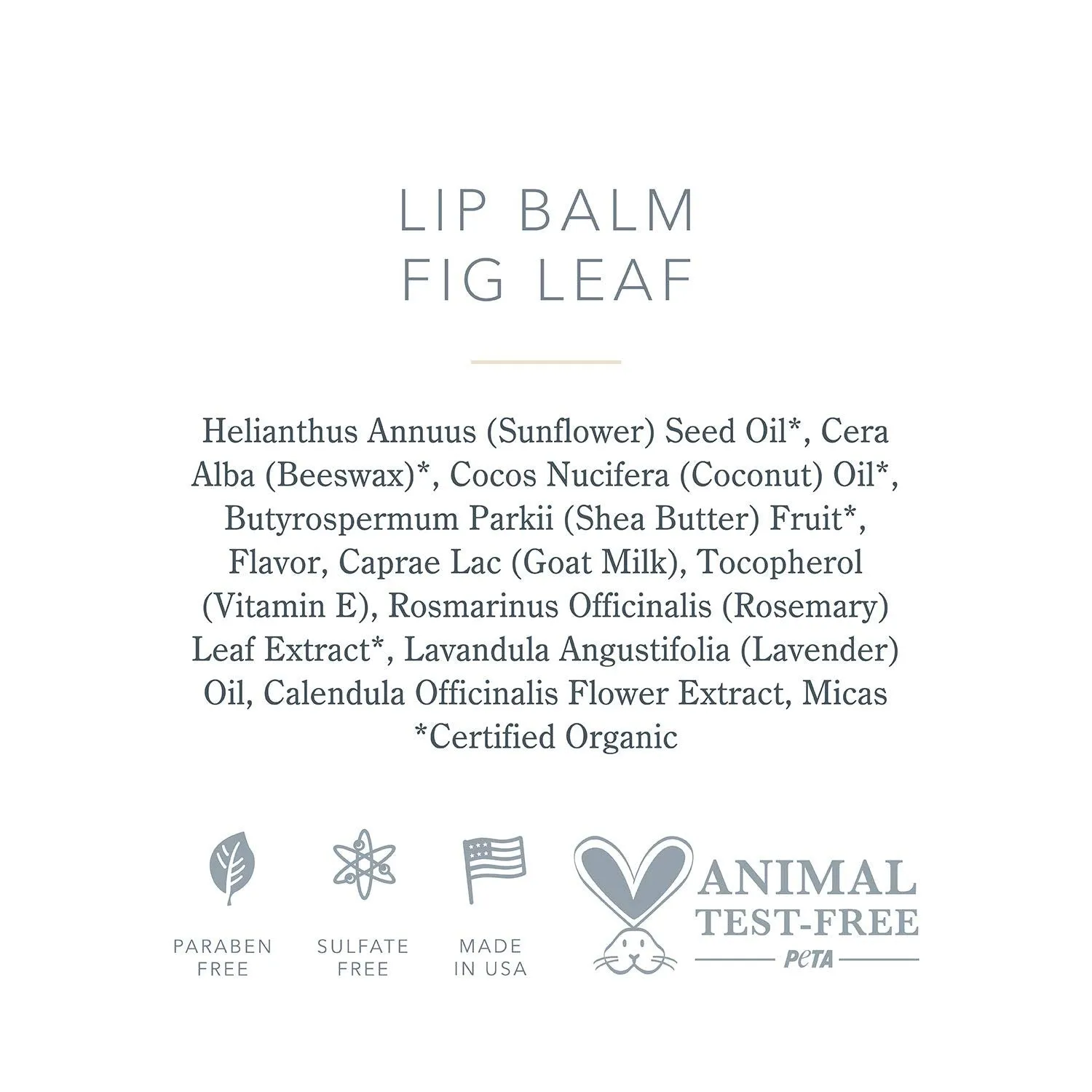 Beekman 1802 - Lip Balm - Fig Leaf - Luxuriously Moisturizing Goat Milk Lip Balm For Dry, Cracked Lips - Goat Milk Lip Care - 0.15 oz