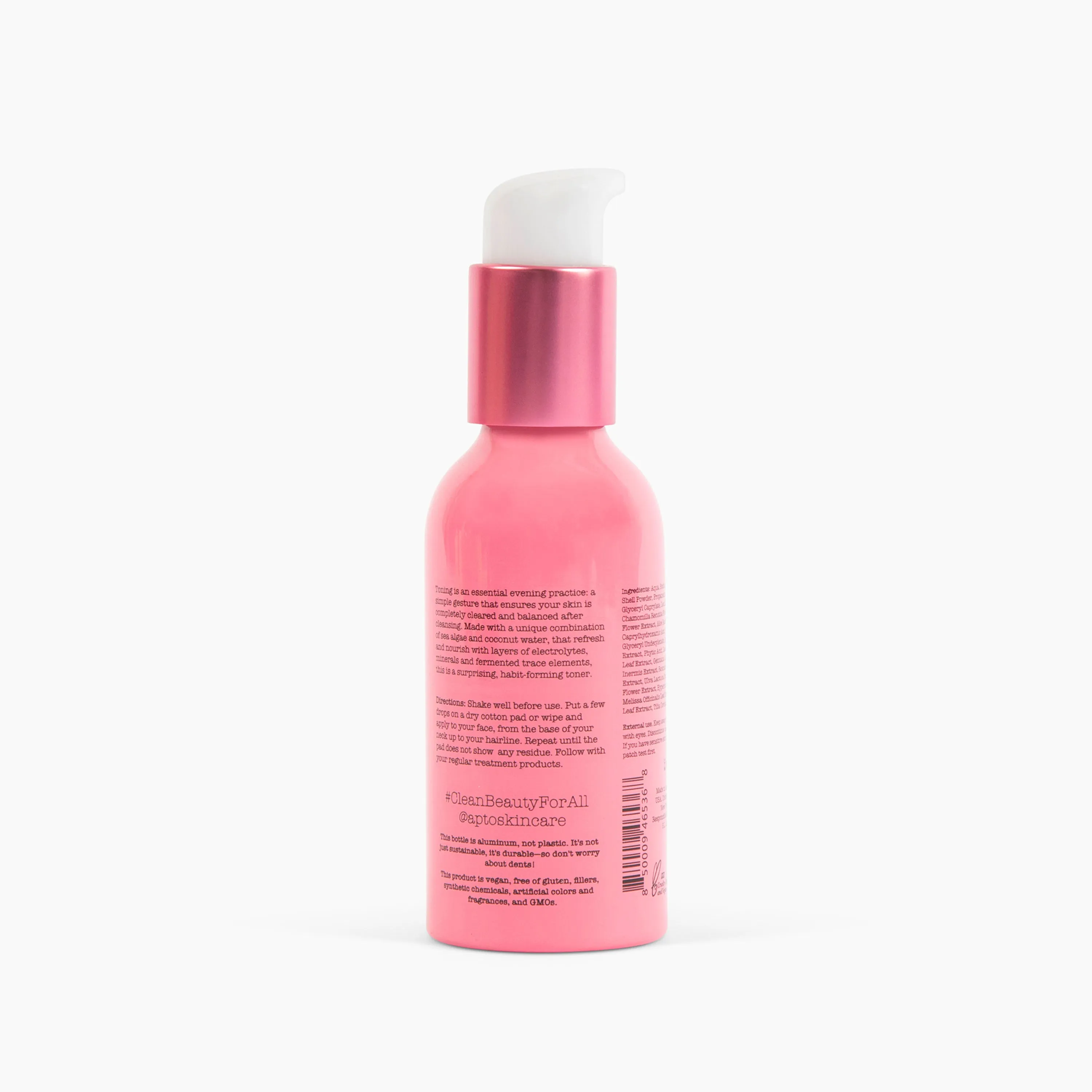 Coconut Water Toner with Lactic Acid, Balancing & Hydrating Toner
