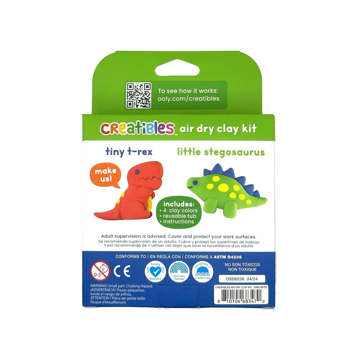Creatibles Mini Air Dry Clay Set