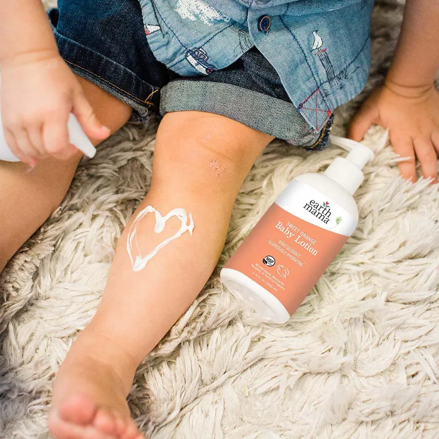 Earth Mama Baby Body Lotion - Sweet Orange 240ml