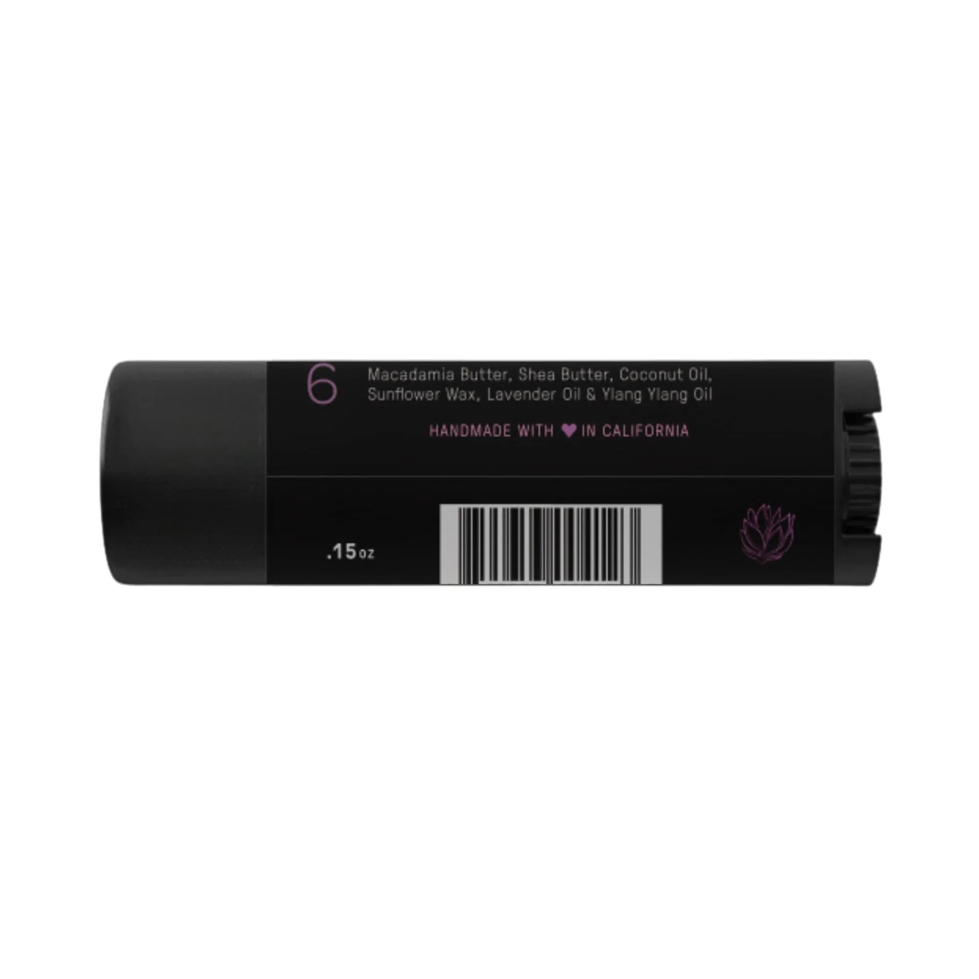 Ellovi Natural Lip Butter Lip Balm - Lavender - Pure Enough to Eat - Made With Just 6 Vegan Ingredients - 100% Natural & Organic Moisturizing Lip Care for All Day Hydration (2-Pack)