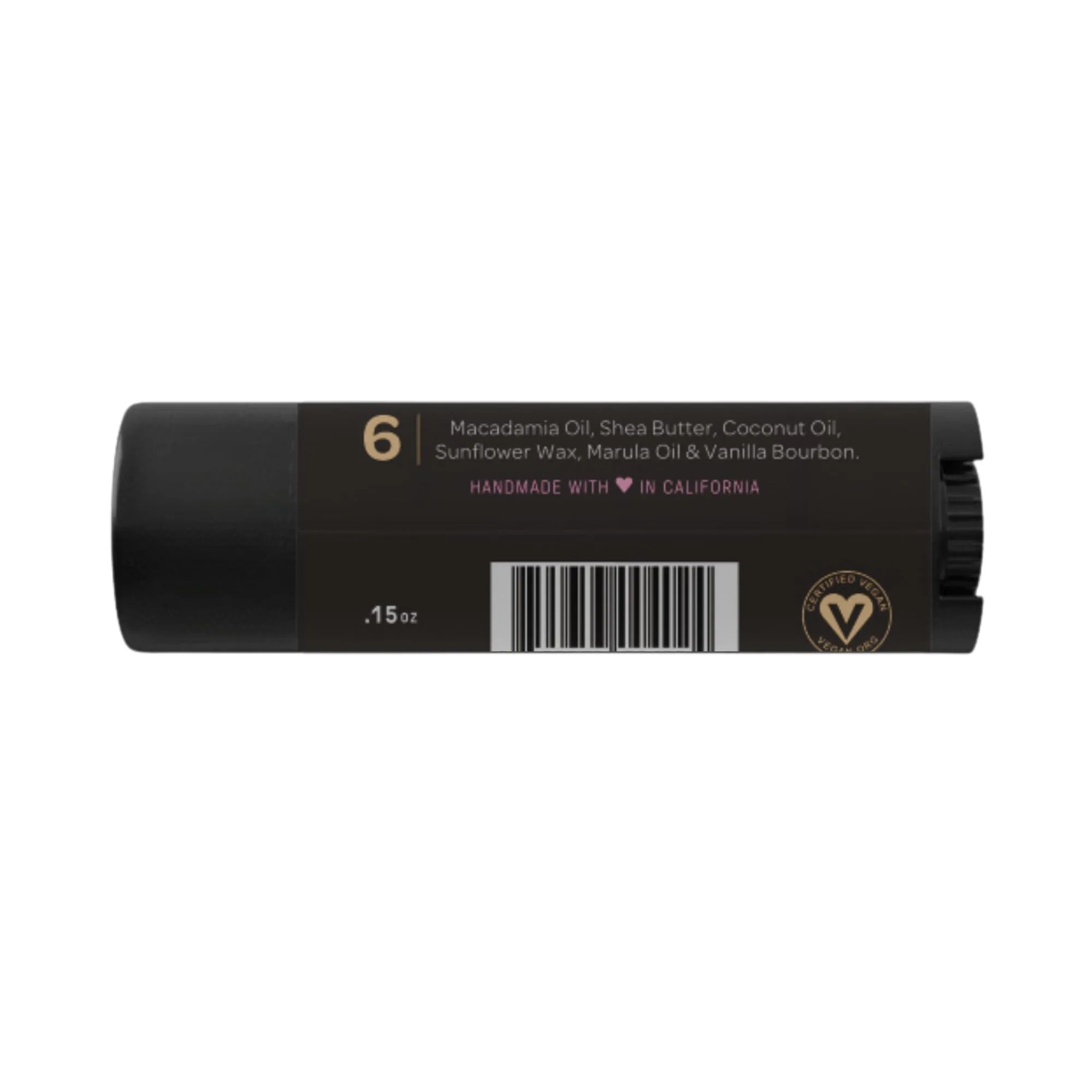 Ellovi Natural Lip Butter Lip Balm - Vanilla - Pure Enough to Eat - Made With Just 6 Vegan Ingredients - 100% Natural & Organic Moisturizing Lip Care for All Day Hydration (3-Pack)