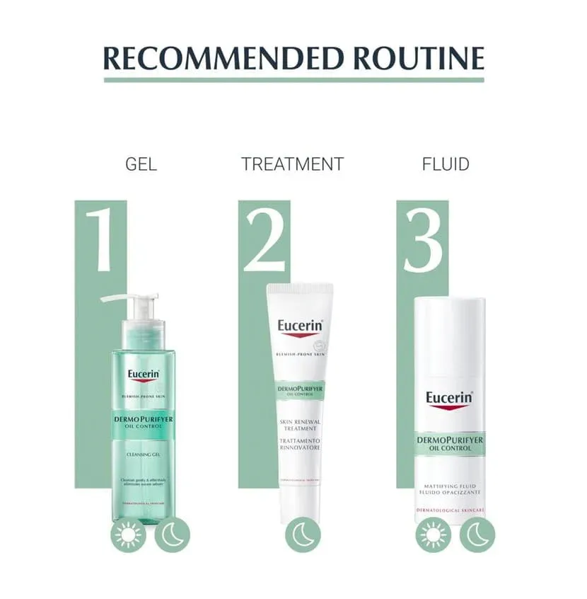 Eucerin DermoPurifyer Oil Control Mattifying Fluid 50ml