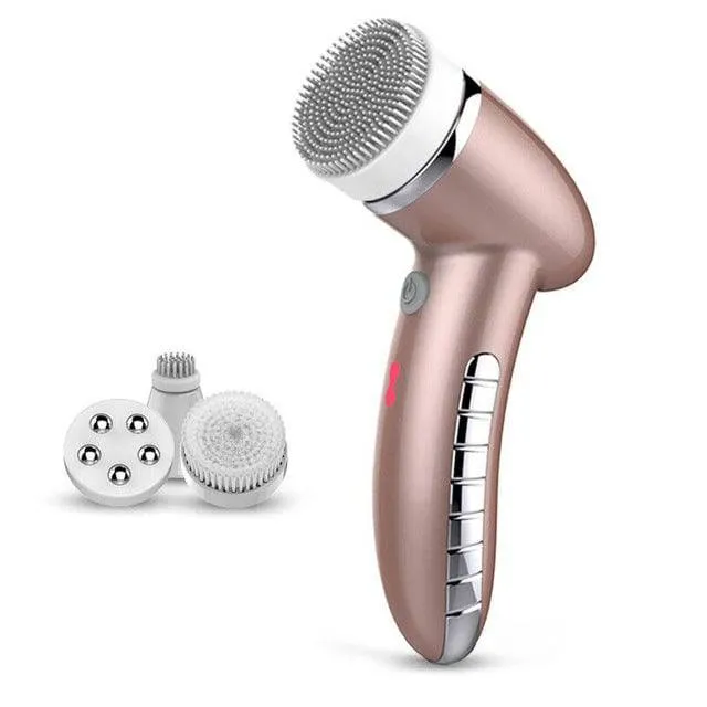 Facial Cleansing Brush 360 Degree Rotation Mini Face Cleaner Deep Pore Blackhead Cleaning Machine Electric Face Massage