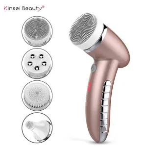 Facial Cleansing Brush 360 Degree Rotation Mini Face Cleaner Deep Pore Blackhead Cleaning Machine Electric Face Massage