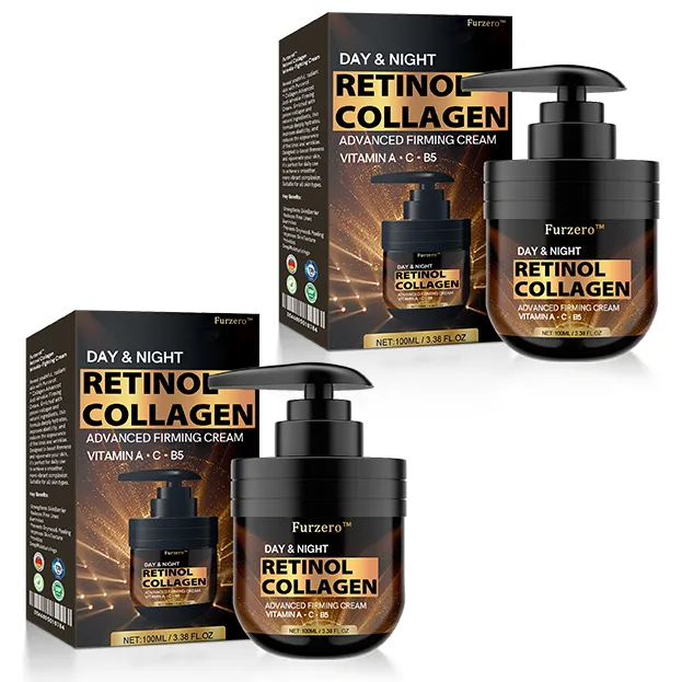 GMP-zertifiziertFurzero Retinol Kollagen  Faltenreduzierende Anti-Aging Creme