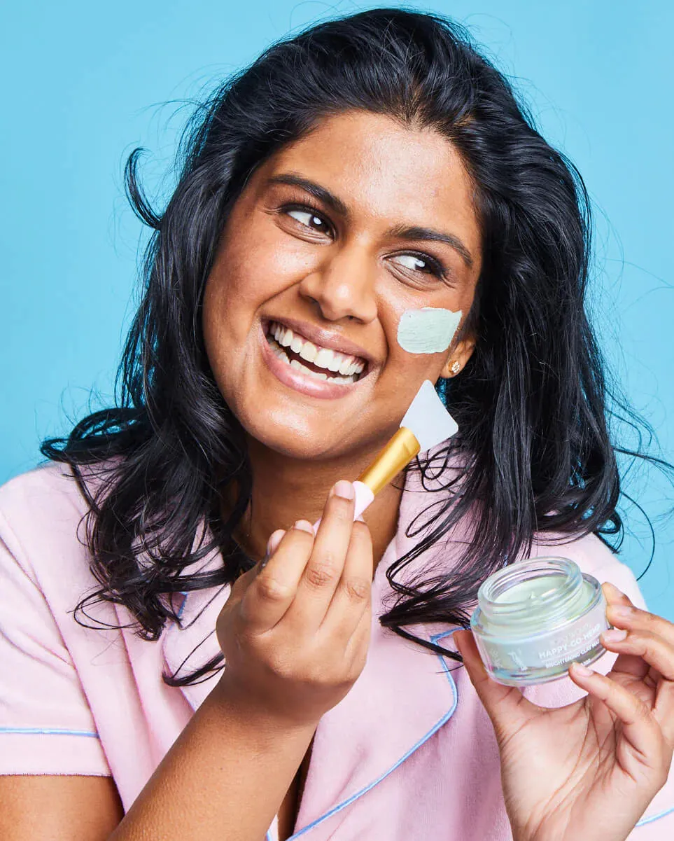 HAPPY-GO-HEMP BRIGHTENING CLAY MASK