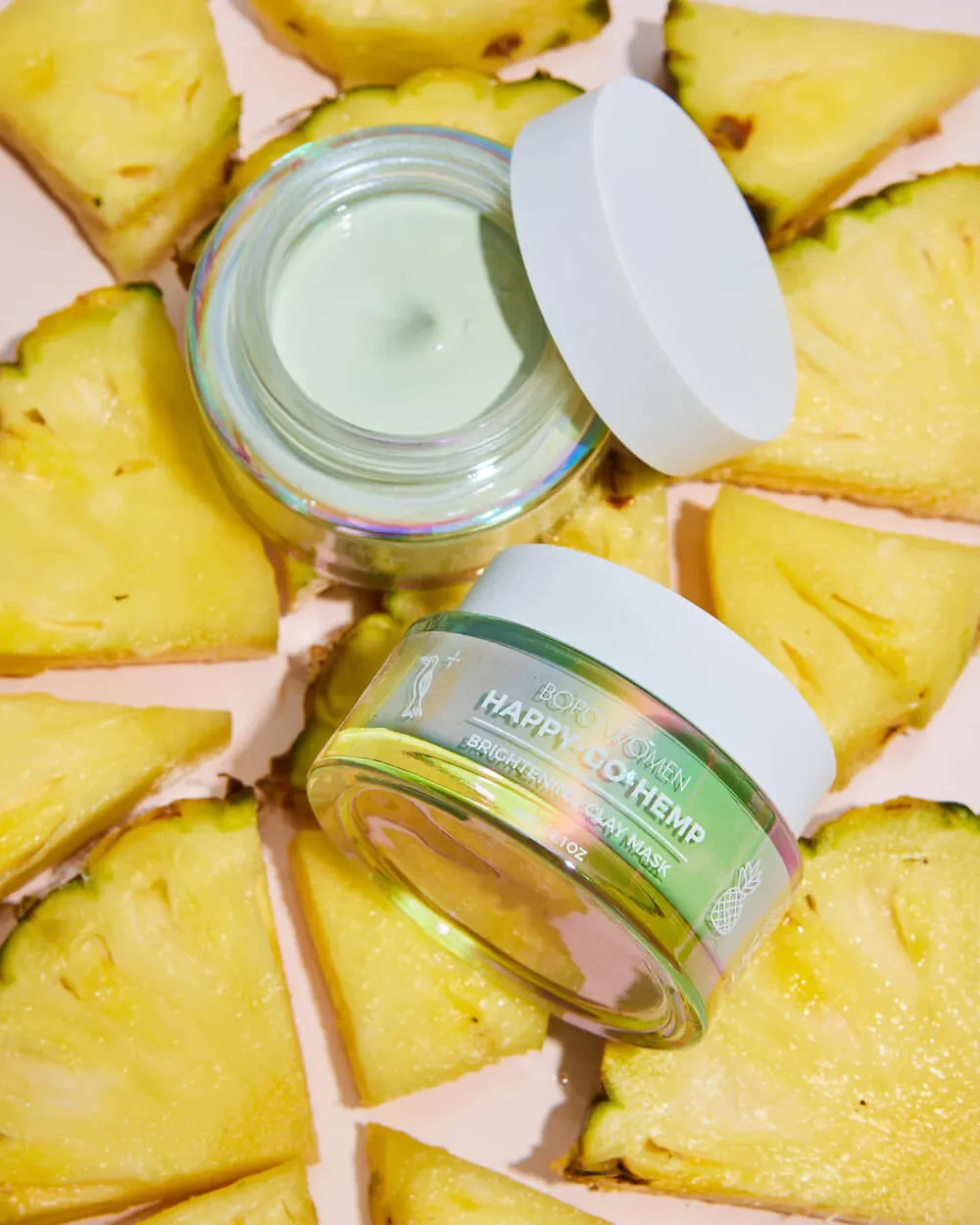 HAPPY-GO-HEMP BRIGHTENING CLAY MASK