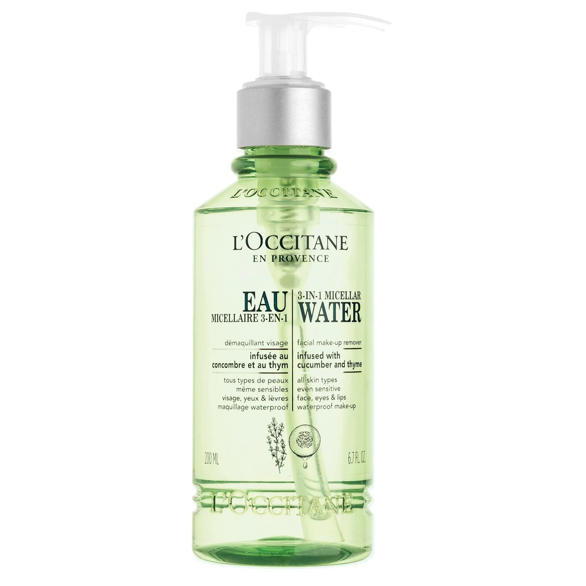 L'Occitane Cleansing Infusions 3-In-1 Micellar Water 200ml